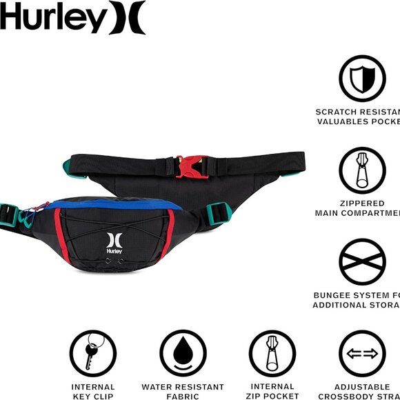 Versatile Black Men's Utility Crossbody Bag with Efficient Storage Solutions - Picture 5 of 5